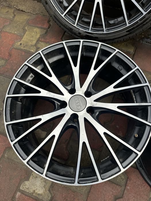 Jante roti Audi A7 A6 C7 5X112 9J ET30 cauciucuri 255/35 R20  MAK rennen ice Jante roti Audi A6 C7