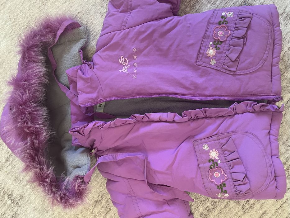 Куртка детская для девочек. Для 1,2,3 годика