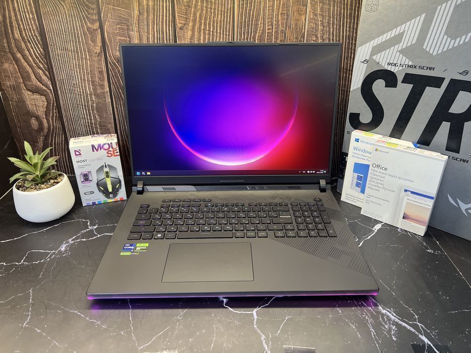 ROG STRIX SCAR G18 | i9-14900HX | 32GB | RTX 4080 Игровой ноутбук A28