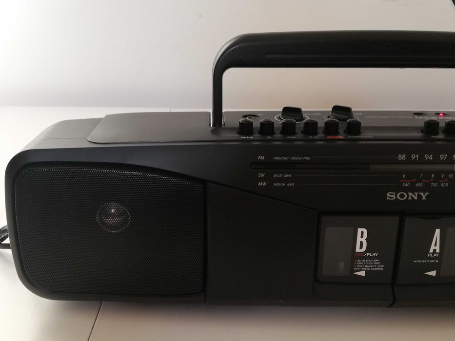 Boombox - Stereo Radio Double Cassette SONY CFS-W3045 - Impecabil