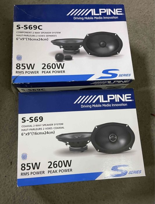 Динамики овал Alpine