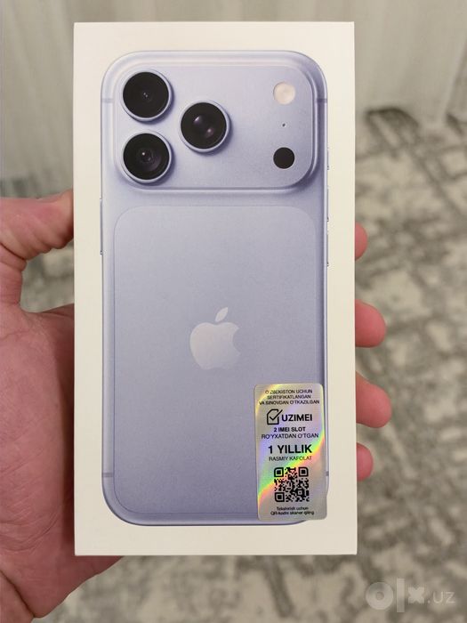 Iphone 18 pro 256gb sim yesimligi ochilmagan