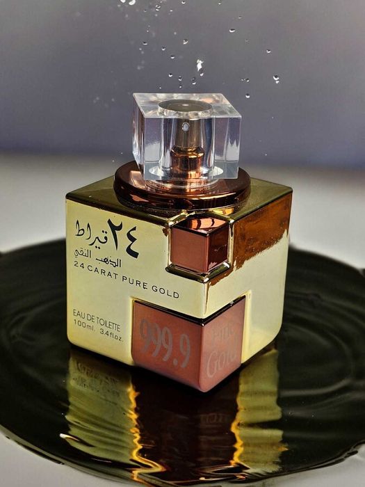Туалетная вода для мужчин 24 Carat Pure Gold от Lattafa, 100 мл