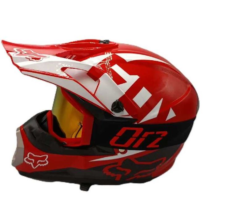 Детско юношеска кросова каска FOX/Red Bull с очила