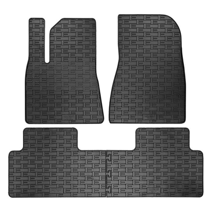 Set covorase auto din cauciuc Tesla 3 2020-, Negre