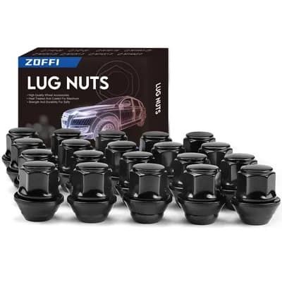 Set 20 piulite M12x1,5 negre