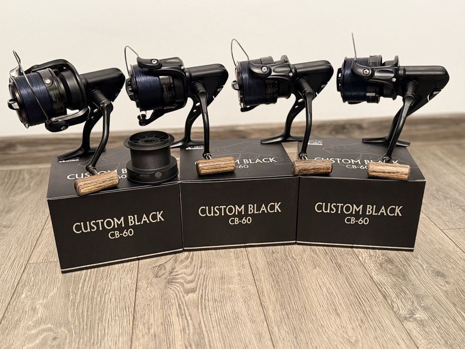 Mulinete Okuma Custom Black CB-60