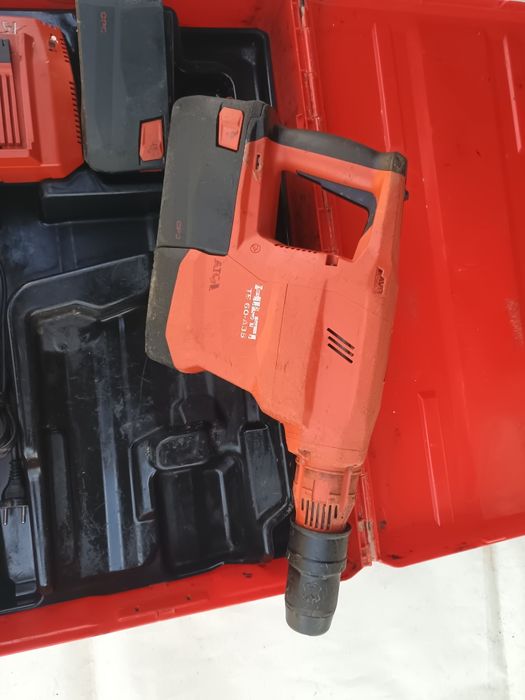 Rotopercutor hilti te60 a36 2 baterii 9 ah,încărcător și cutie