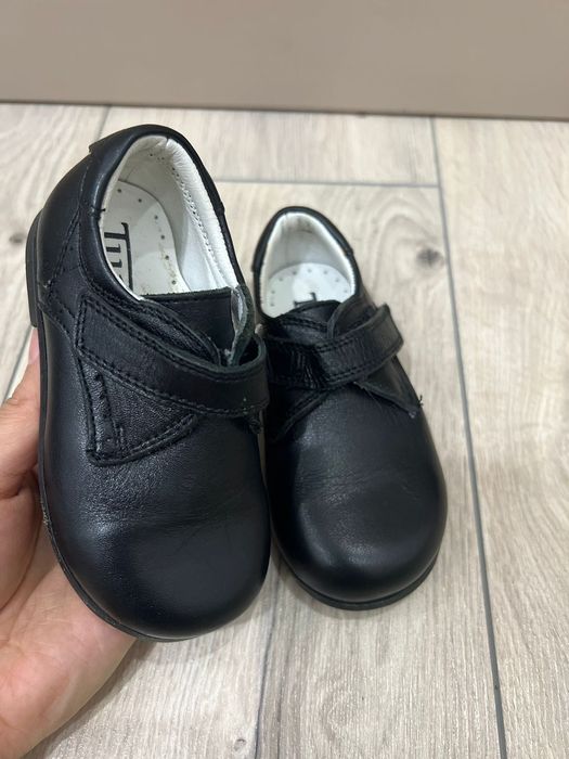 Кожаные туфли на тусау кесер