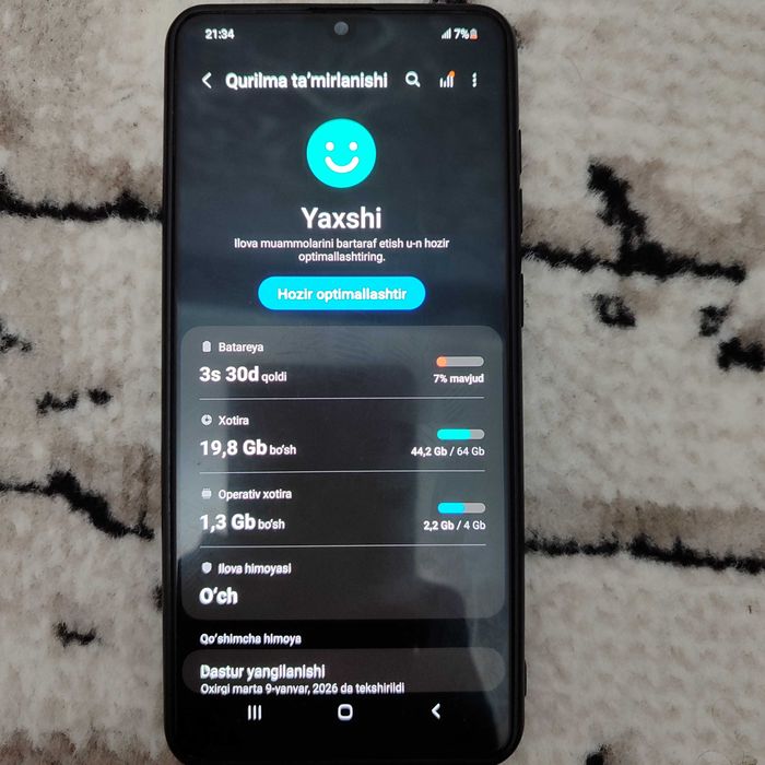 Samsung a31 sotiladi 64gb