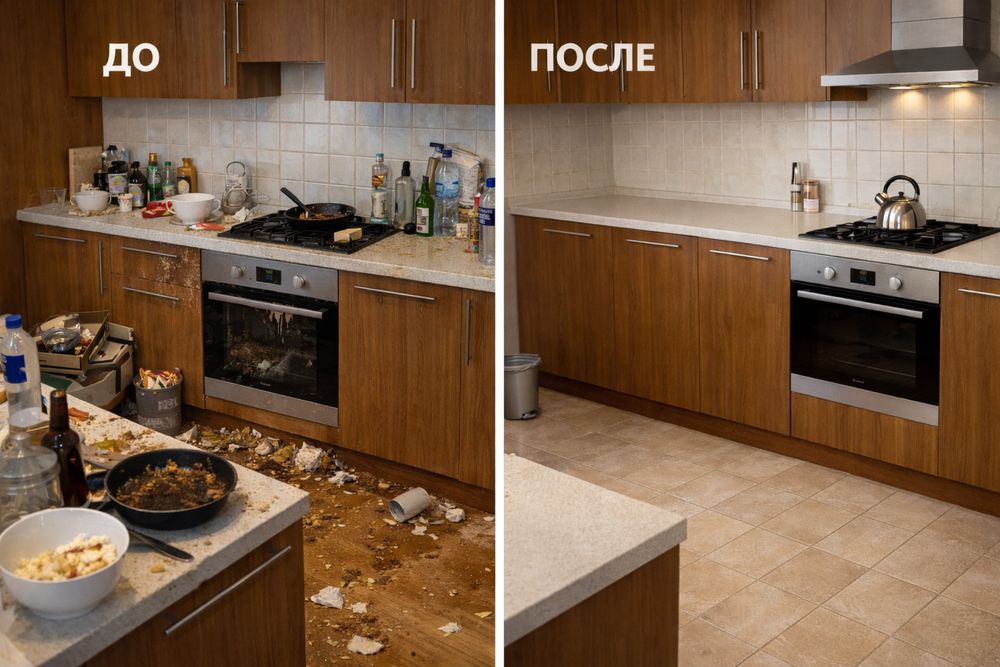 Уборка / клининг / помощь в переезде (разборка сборка мебели)