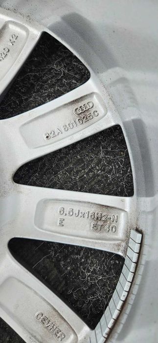 Комплект джанти за Audi 16" 6.5J ET 40 като нови