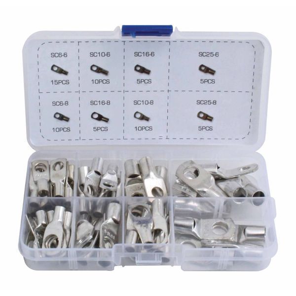 Комплект кабелни съединители, 65 бр.