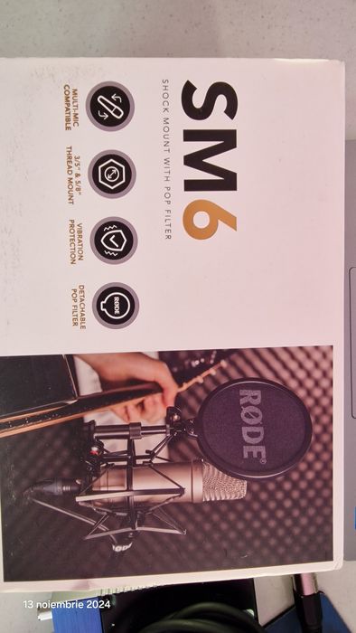 RODE SM6+ statie sunet și stativ