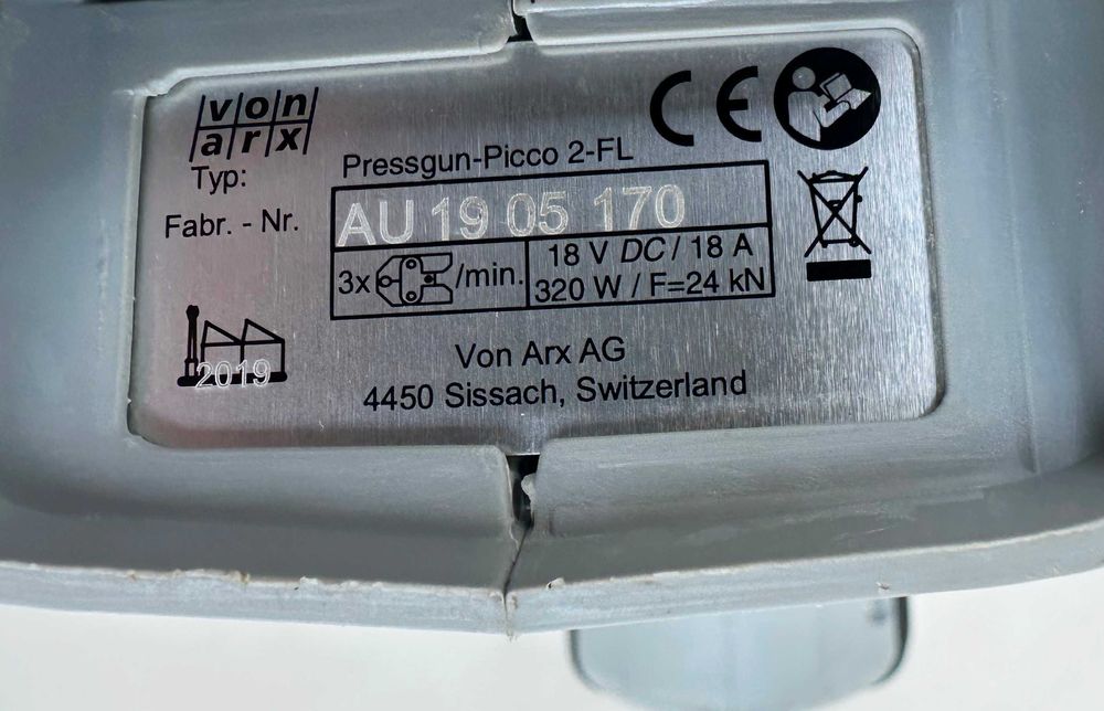 Viega Pressgun Picco 2-FL - Акумулаторна радиална преса за фитинги