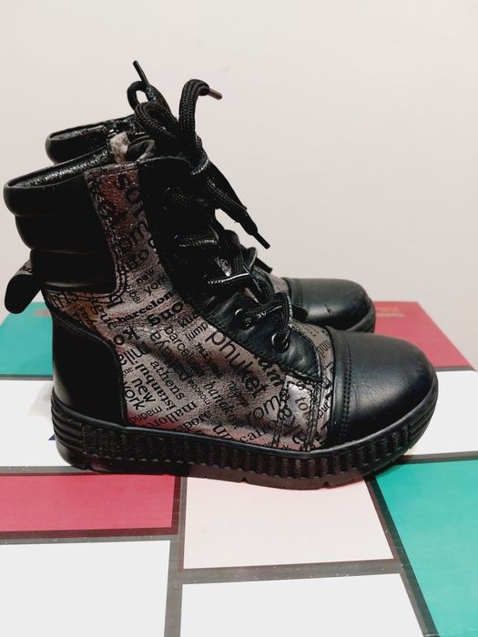 Ботинки зимние натуралка