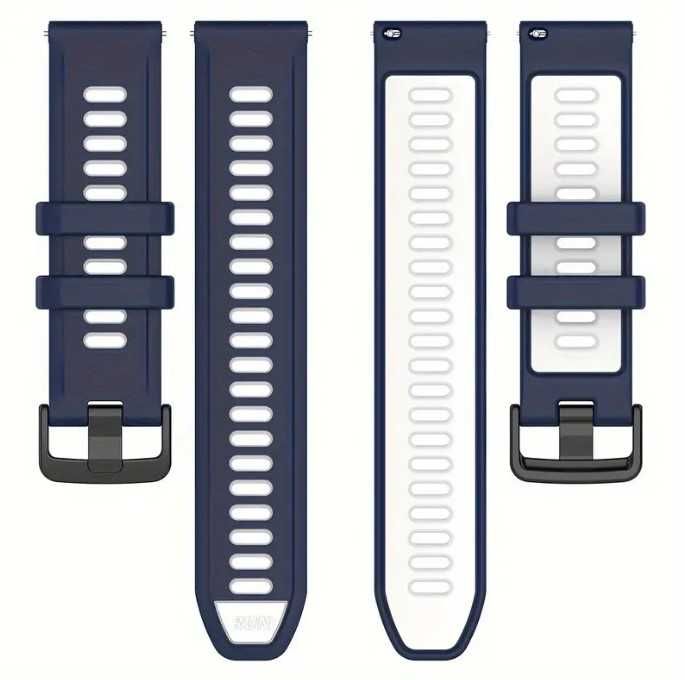 Curea silicon Huawei GT,GT2,GT3,GT4,GT5(46mm) 22mm - catarama Neagra*