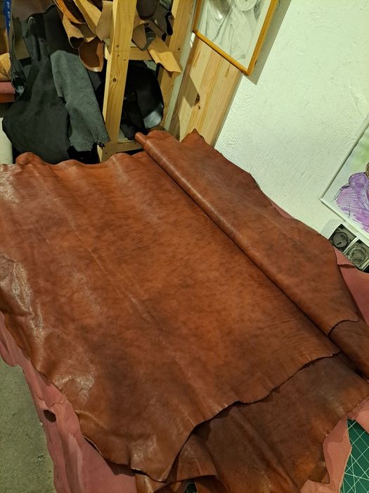 Piele tabacita, piele la metru, leather handmade