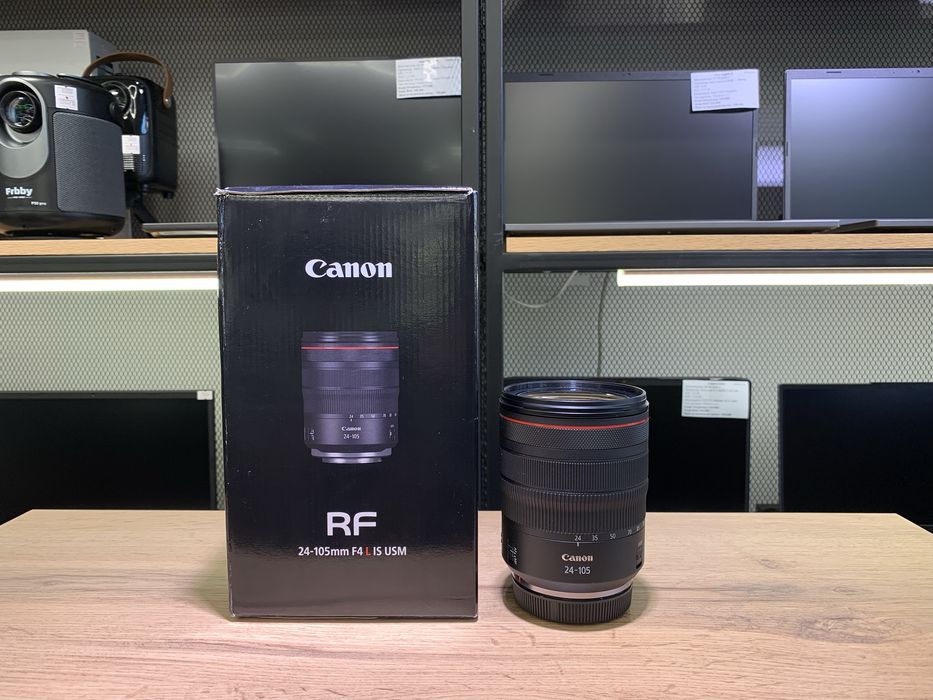Объектив Canon RF 24-105 mm, F4 L IS USM, в новом состоянии, 1086/А10
