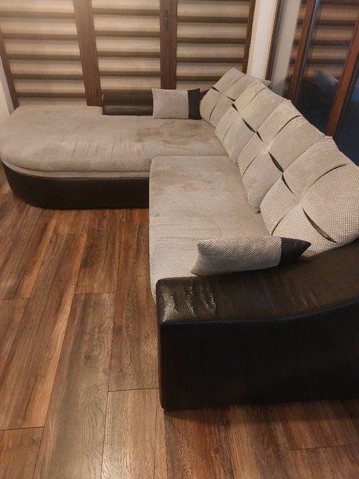 Мека мебел Ъглов диван