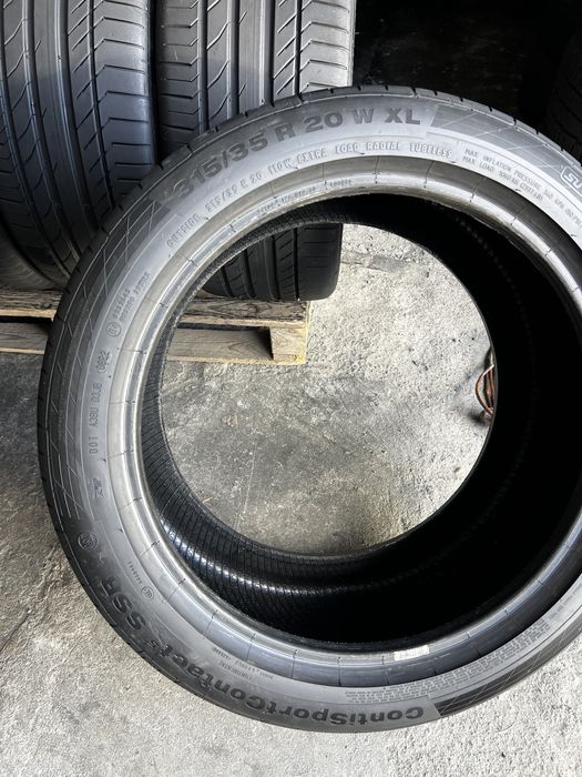 4 anvelope vara Bmw X5 , X6 ca NOI , 315/35/20 + 275/40/20 , Continental , RunFlat , DOT 2022 , 7 mm !