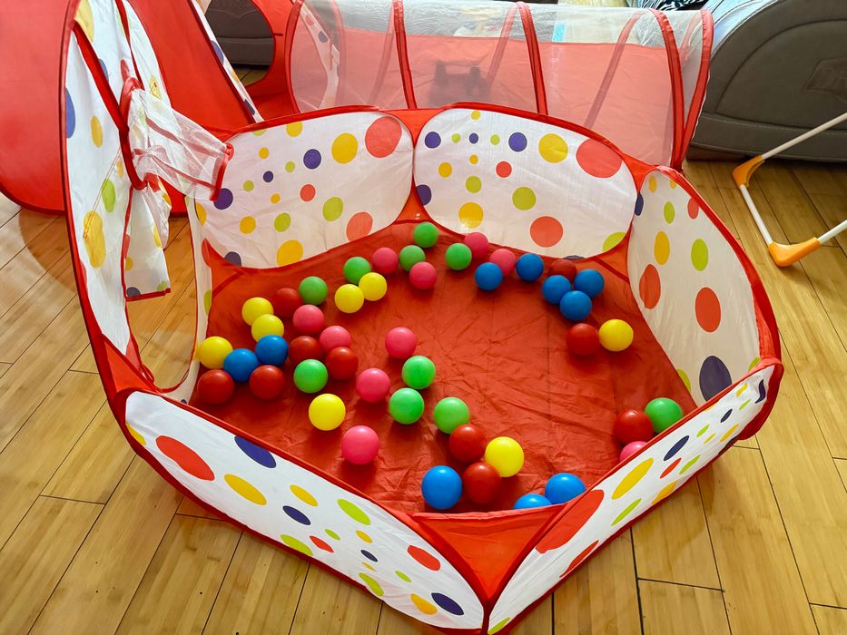 Детская игровая, бассейн с шариками, платка и труба