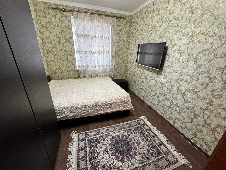 Янгихает. Уютная 3-х комнатная квартира (3/2/7) рядом с метро Сергели