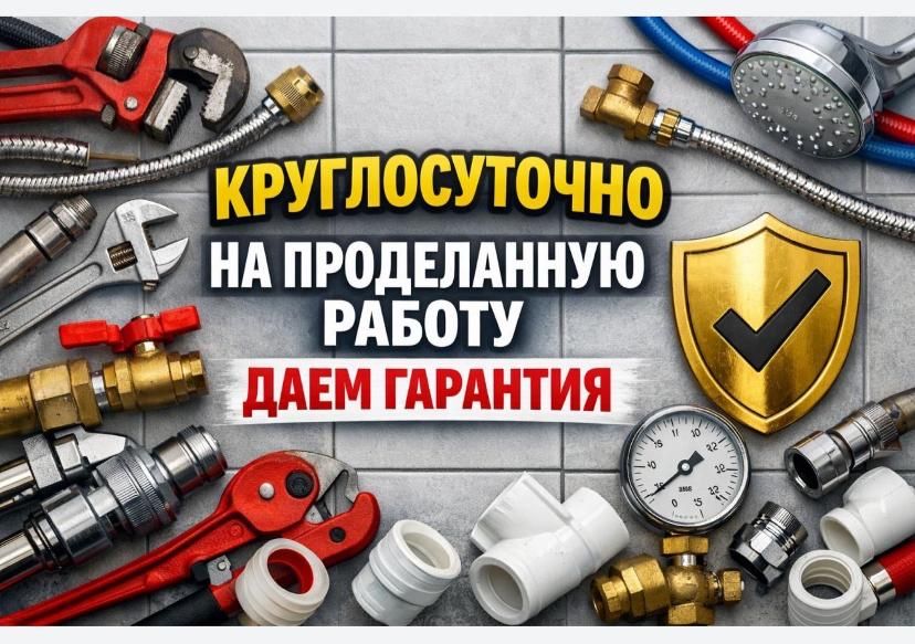 Услуги сантехника, прочистка канализации