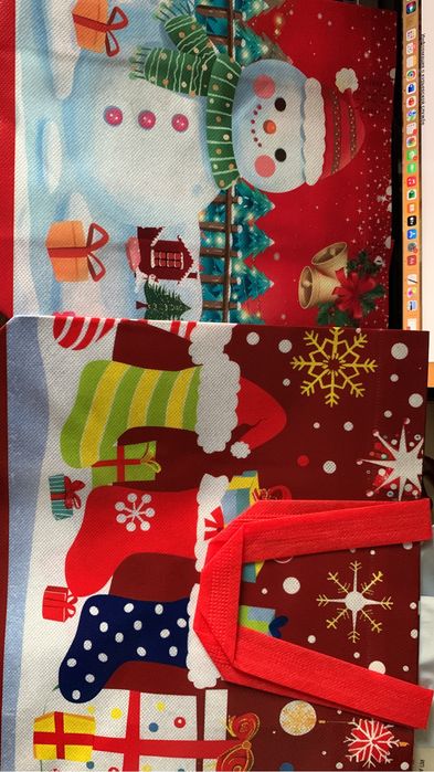 Новогодние пакеты ПВХ