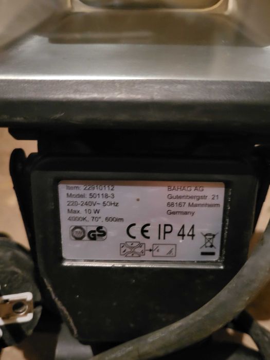 lampa de lucru led 10Watt 220V