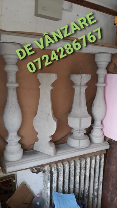 Vand balustri beton 2 modele