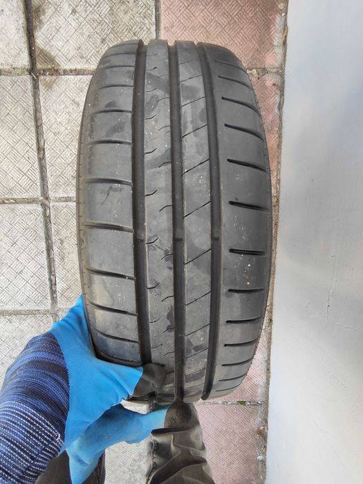 Продавам гуми с джанти, без заварки и кривини