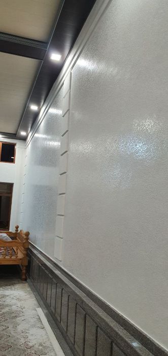 Travertin жидкий фасад