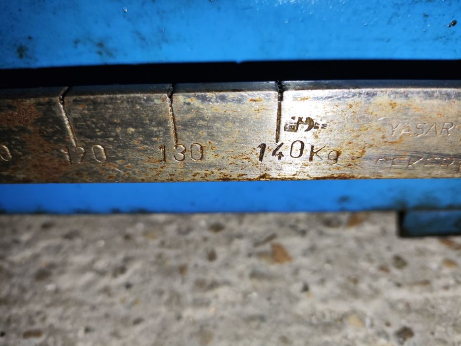 Кантар до 150кг.