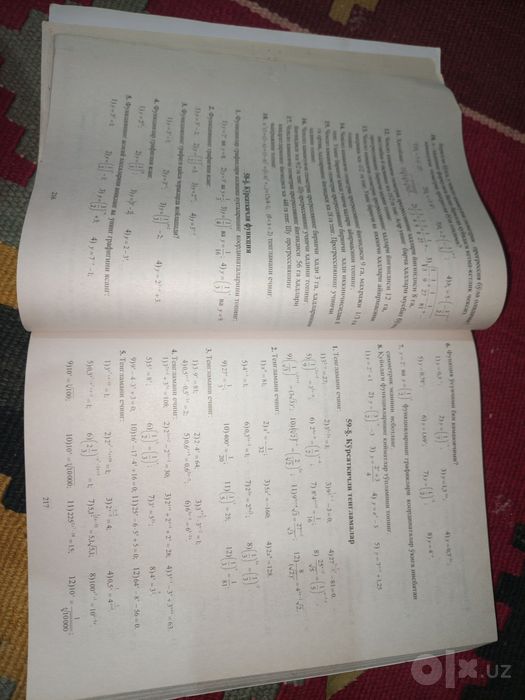 M.Usmanov kitob matematikadan misol va masalalar to‘plami srochni soti