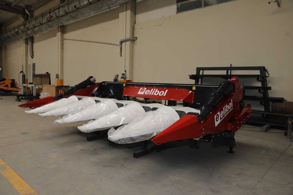 Кукурузные жатки 4/5/6/8/12 рядные для сборки кукурузы ELIBOL Турция!