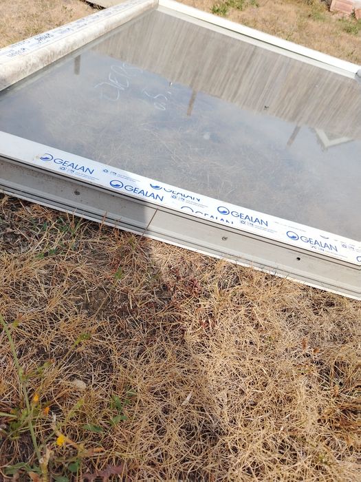 Fereastră Termopan PVC GEALAN 203x142 cm, 7,5 cm Grosime, Geam Dublu