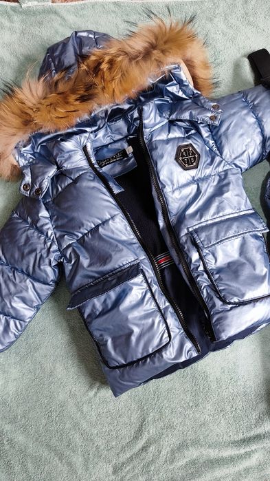 Зимняя куртка с комбинезоном