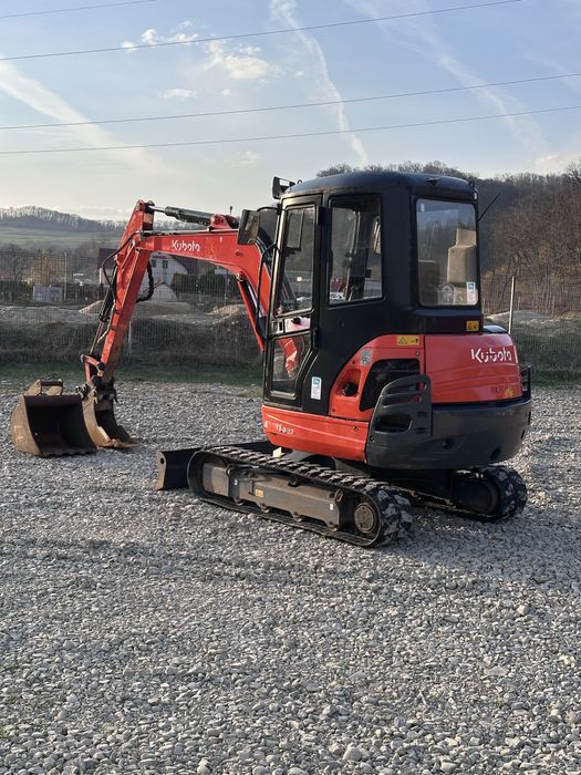 Miniexcavator Kubota KX101 3 2015/2xcupe/stare foarte buna