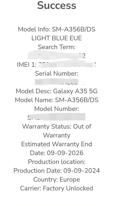 Samsung galaxy a35 5G 128GB