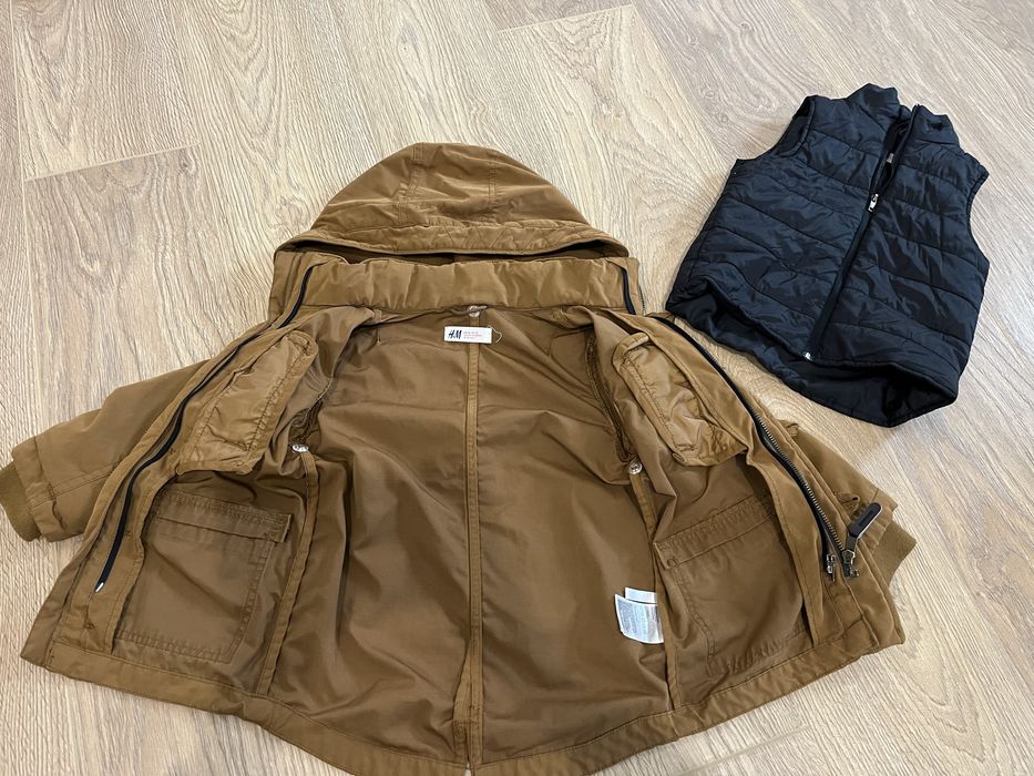 2в1 Парка и елек за момче H&M размер 98
