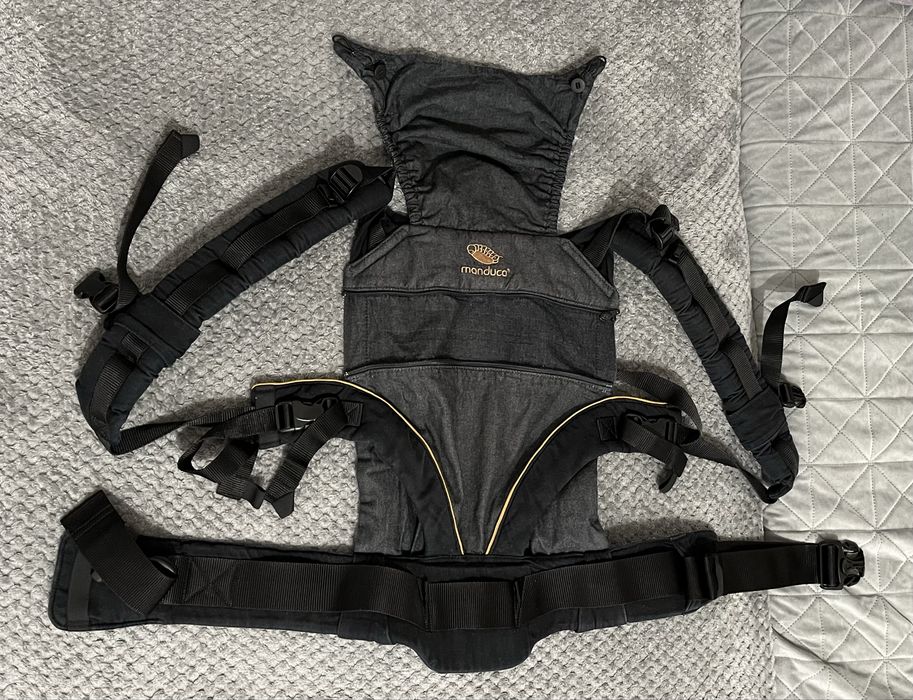 Manduca XT Denimblack-toffee