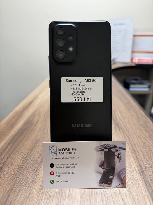 Samsung A53 128 Gb. Garantie 12 Luni