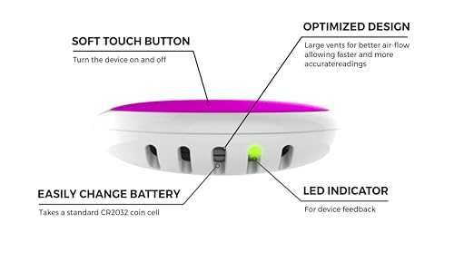 Нов 4 в 1 BLE датчик Температура Влажност Налягане Точка на оросяване