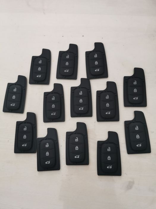 Butoane cauciuc pentru cheie briceag megane 4 kadjar cu 3 butoane