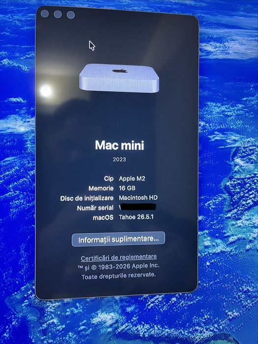 Apple Mac Mini M2 16GB RAM 256GB SSD