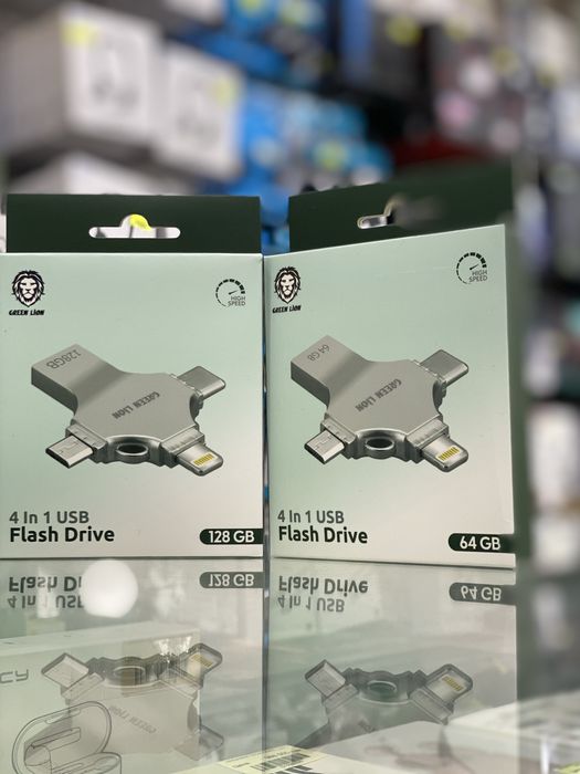Универсальная флешка Green lion 64Gb 128Gb 256 gb