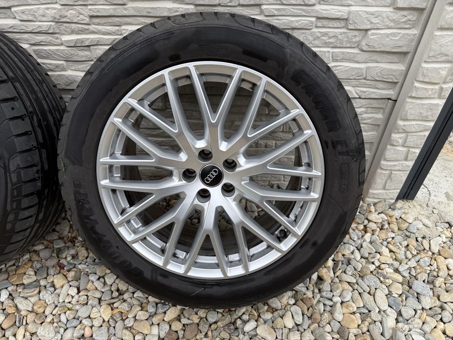 Set roți/jante R20 originale Goodyear 285/45/20 Audi Q7 4M0601025Q