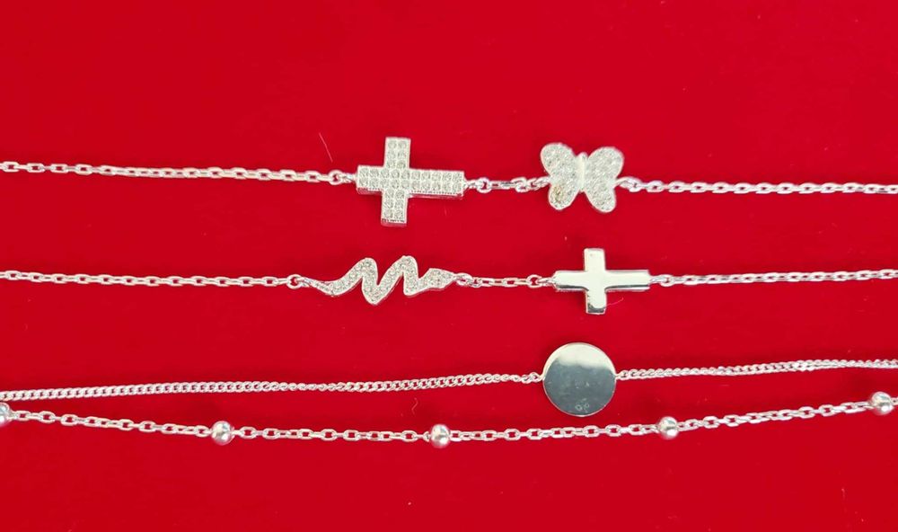 AG84, bratari argint 925,noi/marcate, model superbe