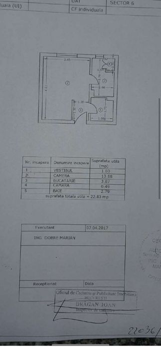Garsoniera Militari Apusului renovata 2025
